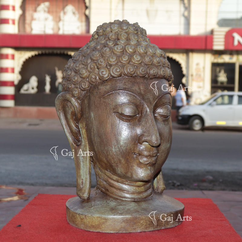 Buddha Head 15"
