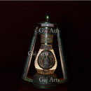 Antique Rajasthani Marble lantern lamps 24”