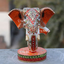 Hand Painted Marble Modern Ganesh Statue | 8 Inch