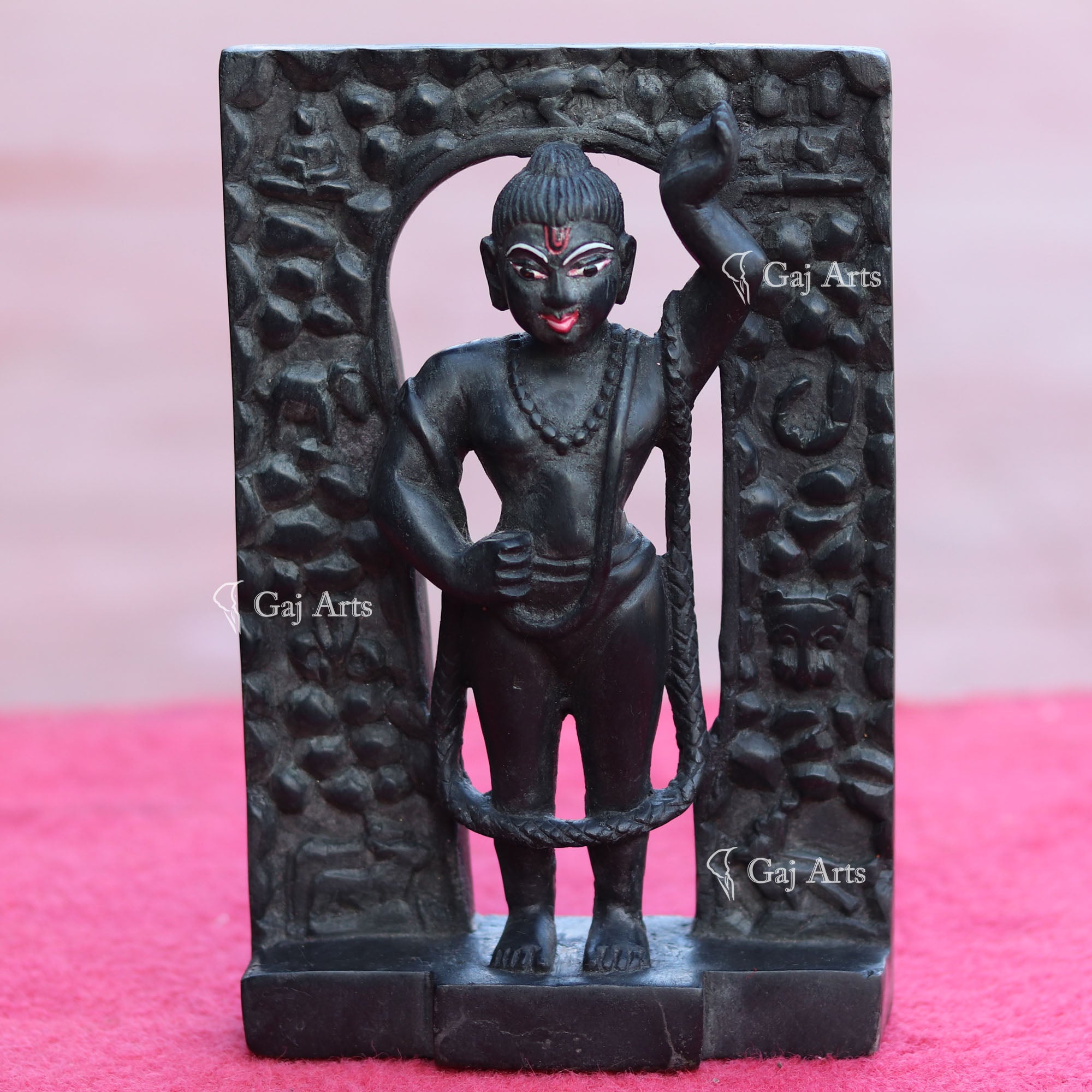 Marble Shreenath Ji Idol | 8 Inch