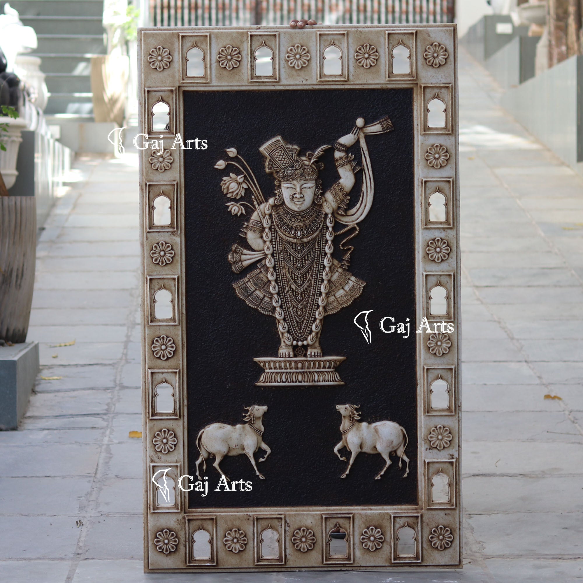Shreenath ji Marble Panel 60"