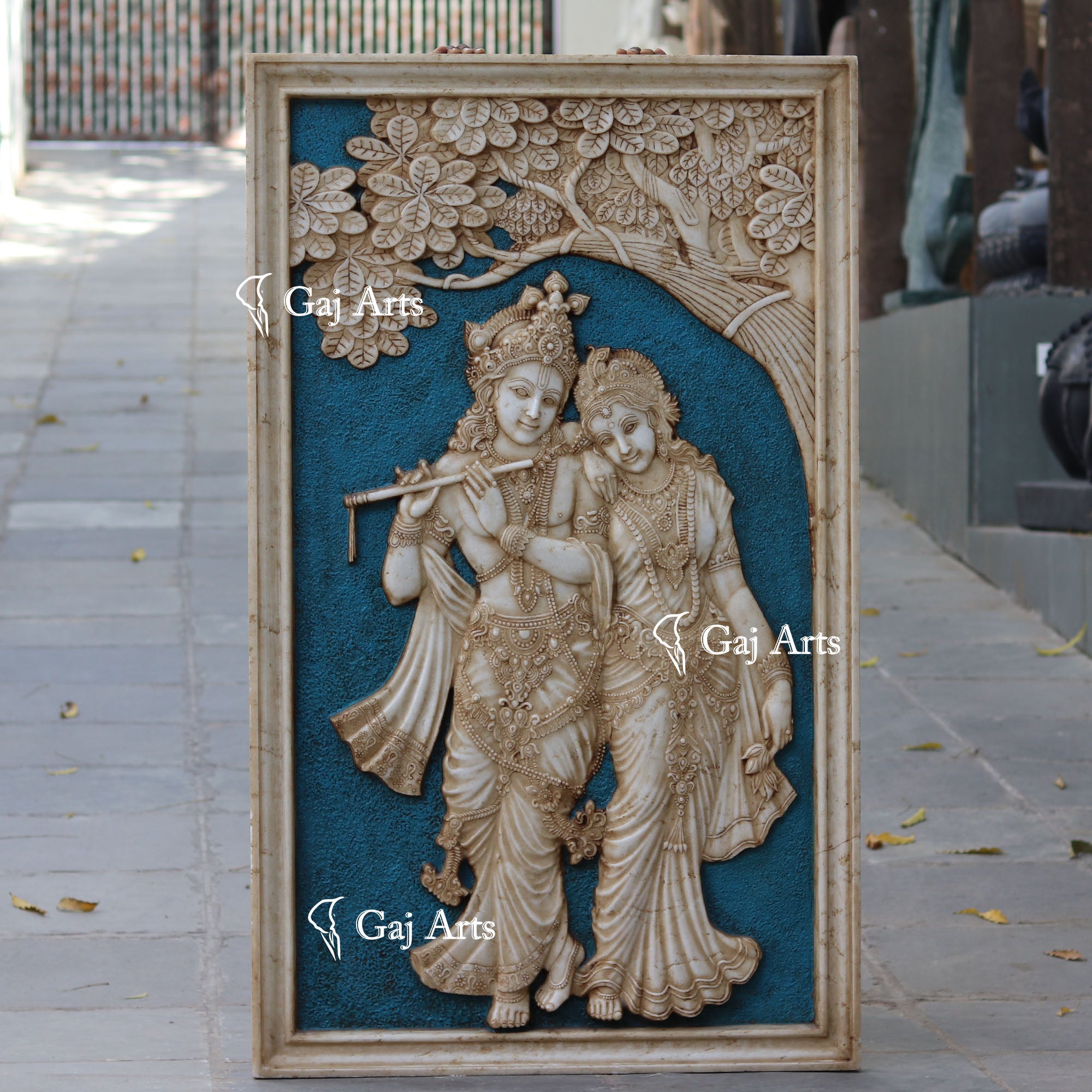Raddha Krishna Wall Panel 60"
