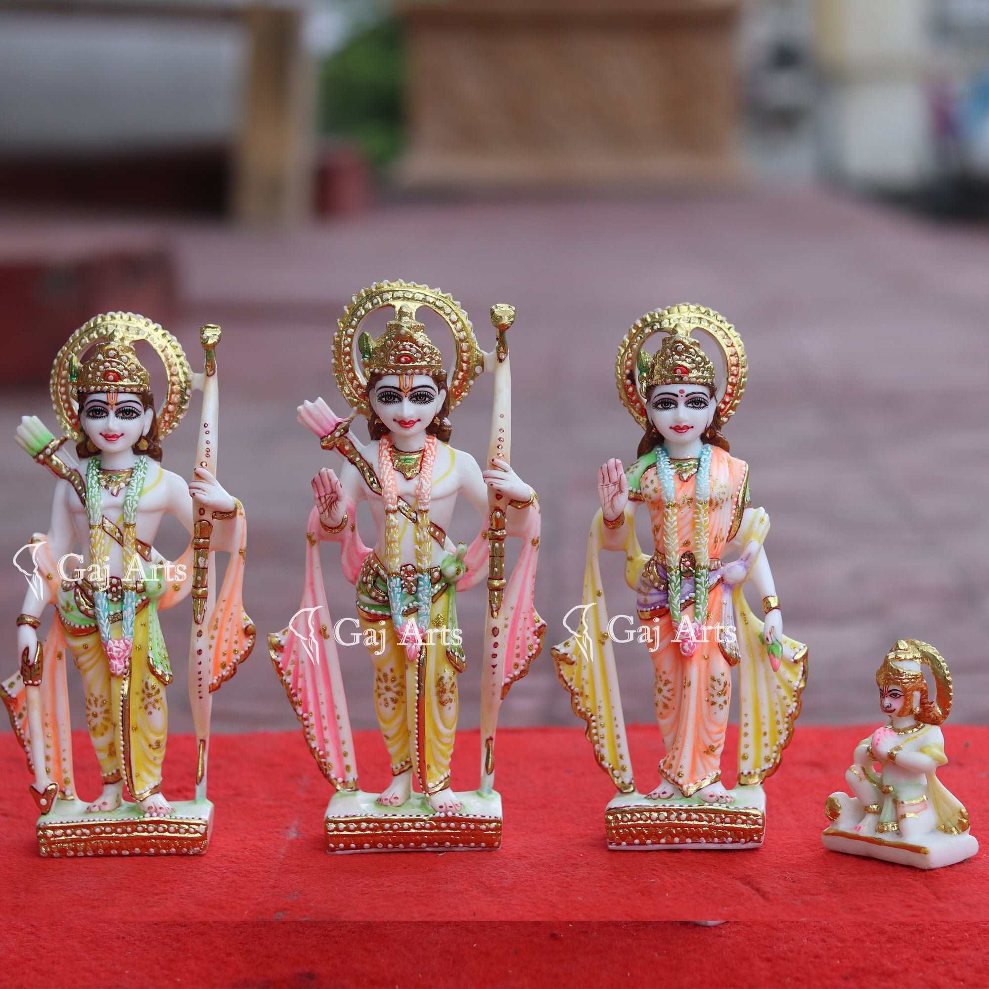 Makrana Marble Ram Jodi Idol | 9 Inch