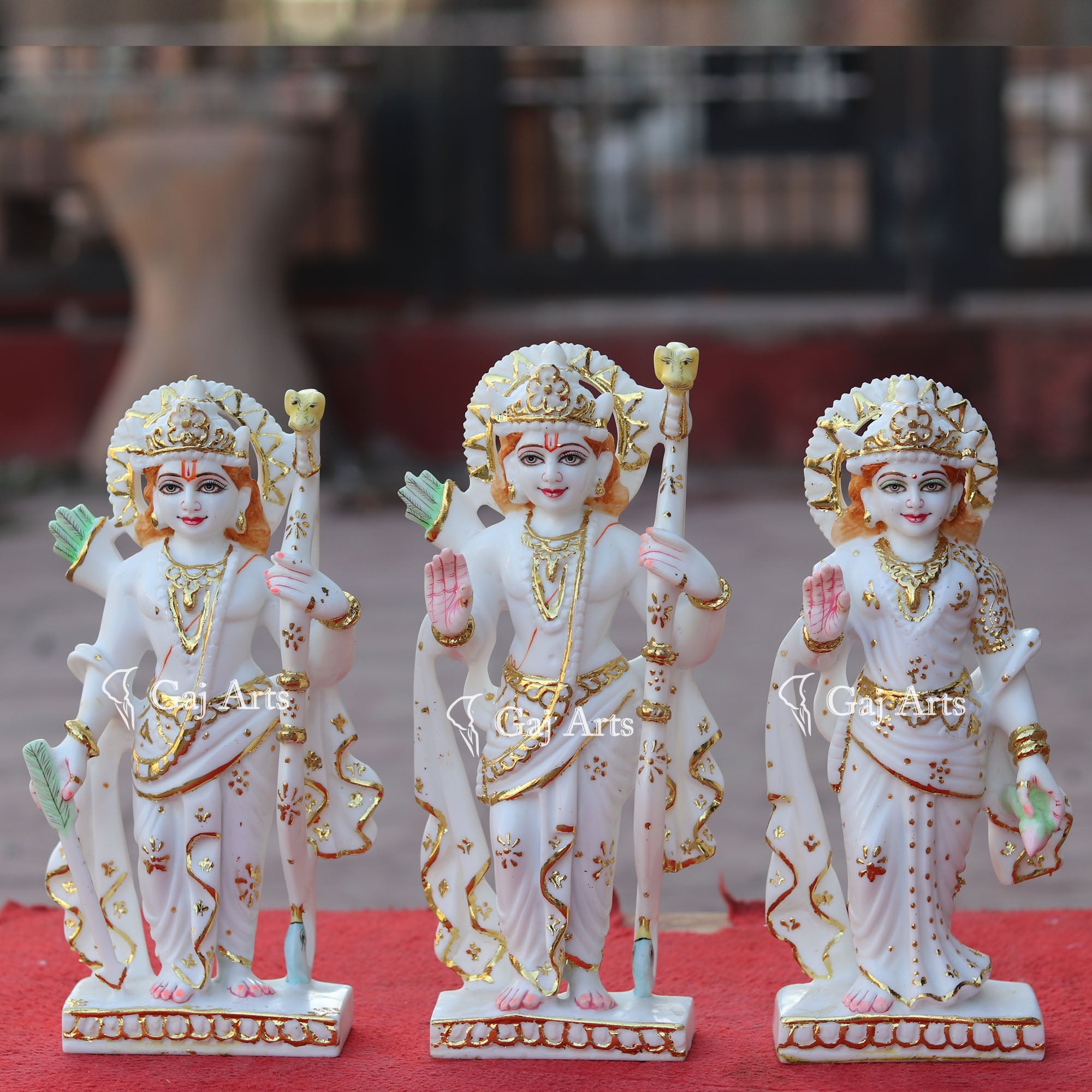 Makrana Marble Ram Jodi Idol | 12 Inch