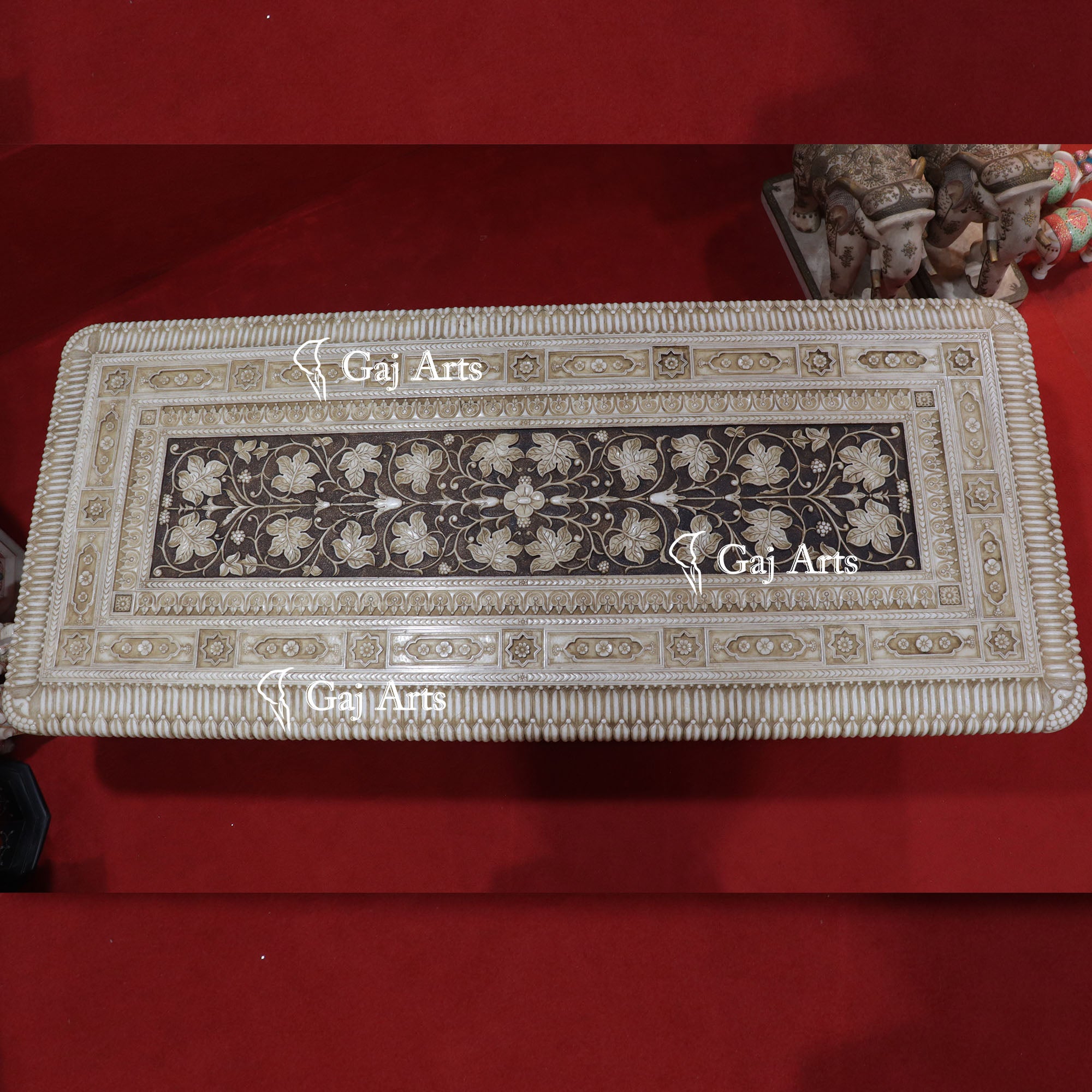 Marble Dining Table Top | 84 Inch