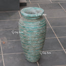 Premium Sagar Black Sandstone Planter | 36 Inch