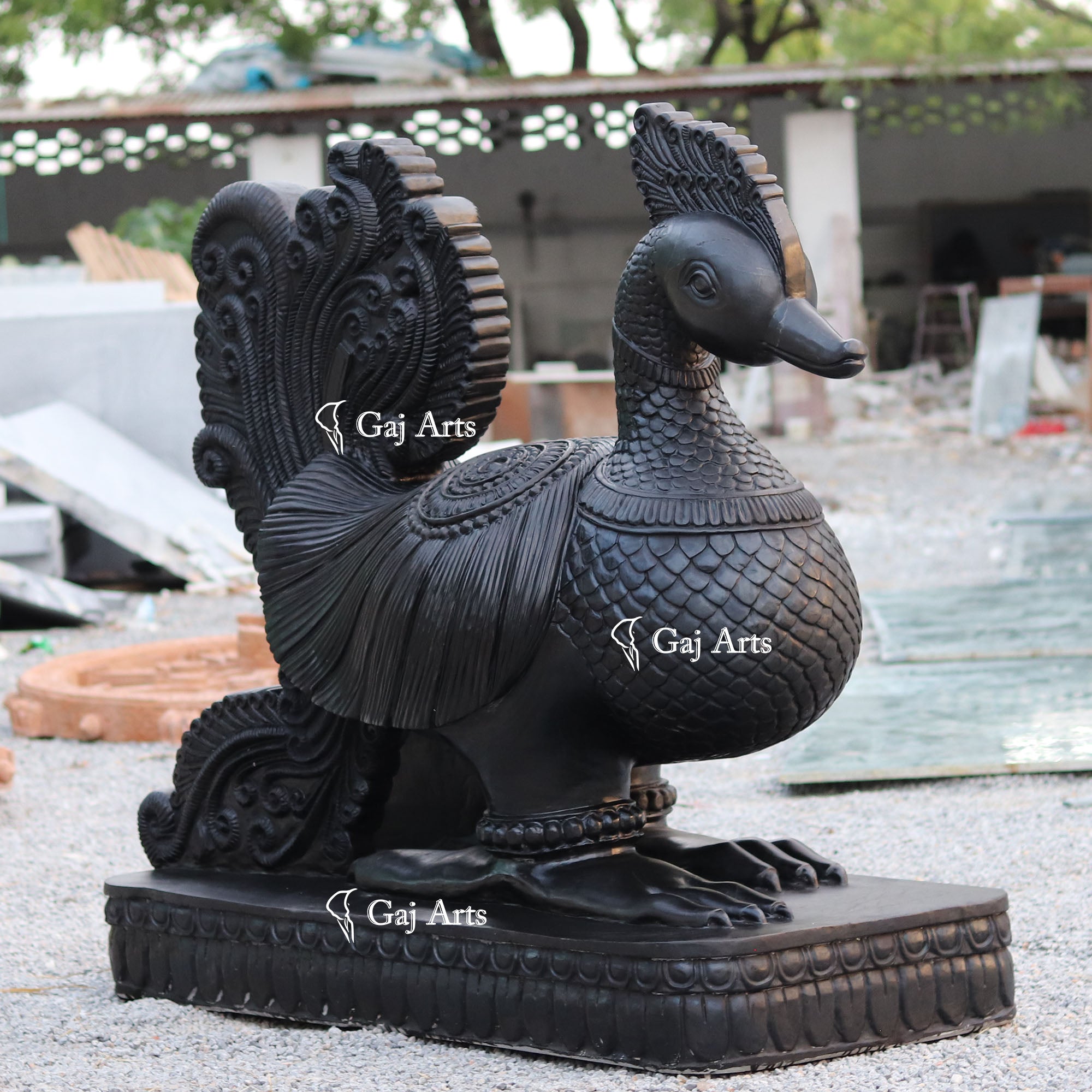 Black Marble Annapakshi  | 60 Inch