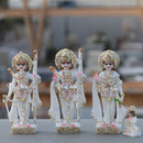 Marble Ethiopia Ram Jodi Idol | 7 Inch