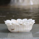 Marble Flower Bowl 6”