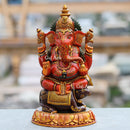 Wooden Ganpati 12"