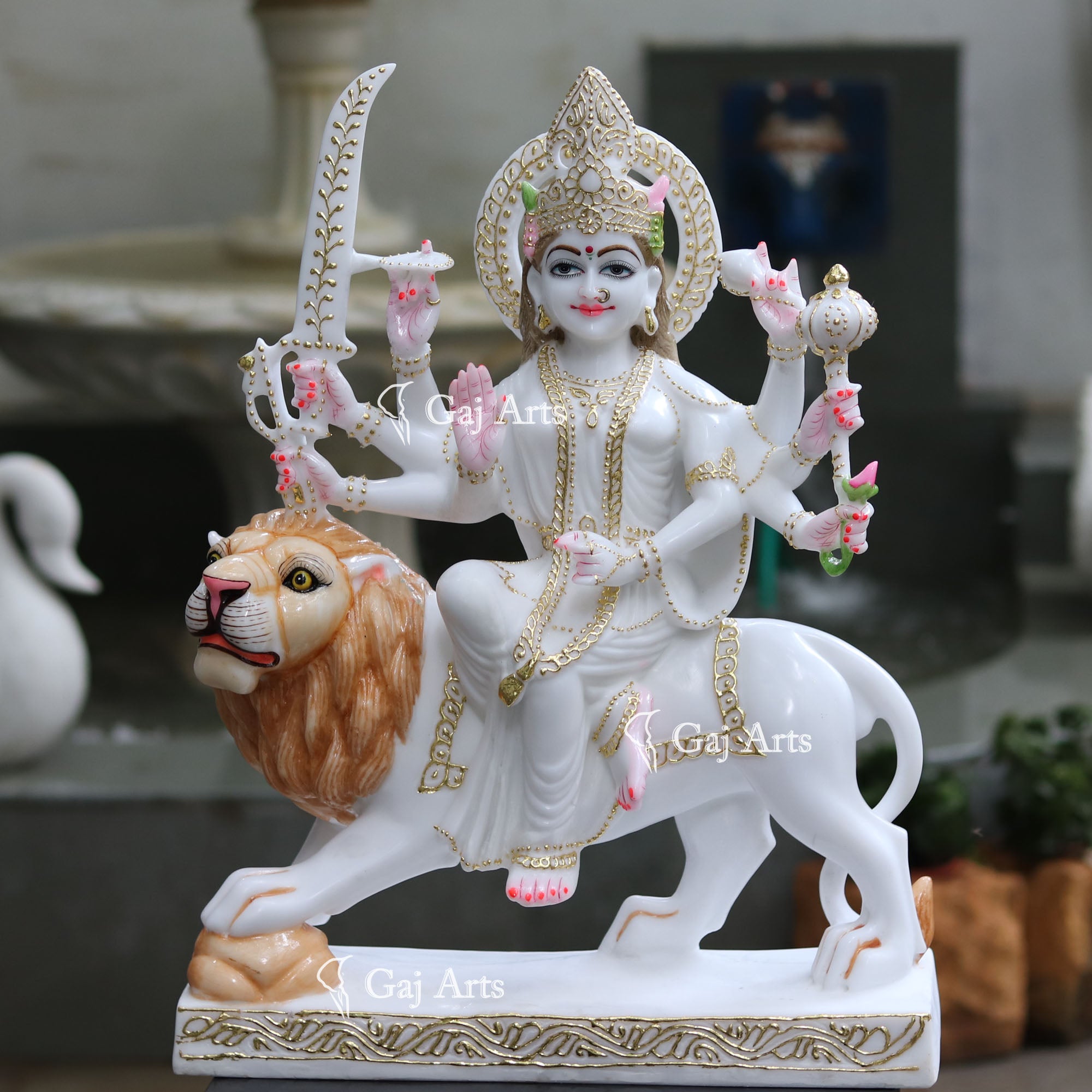 Ethiopia Durga Mata Idol | 24 Inch