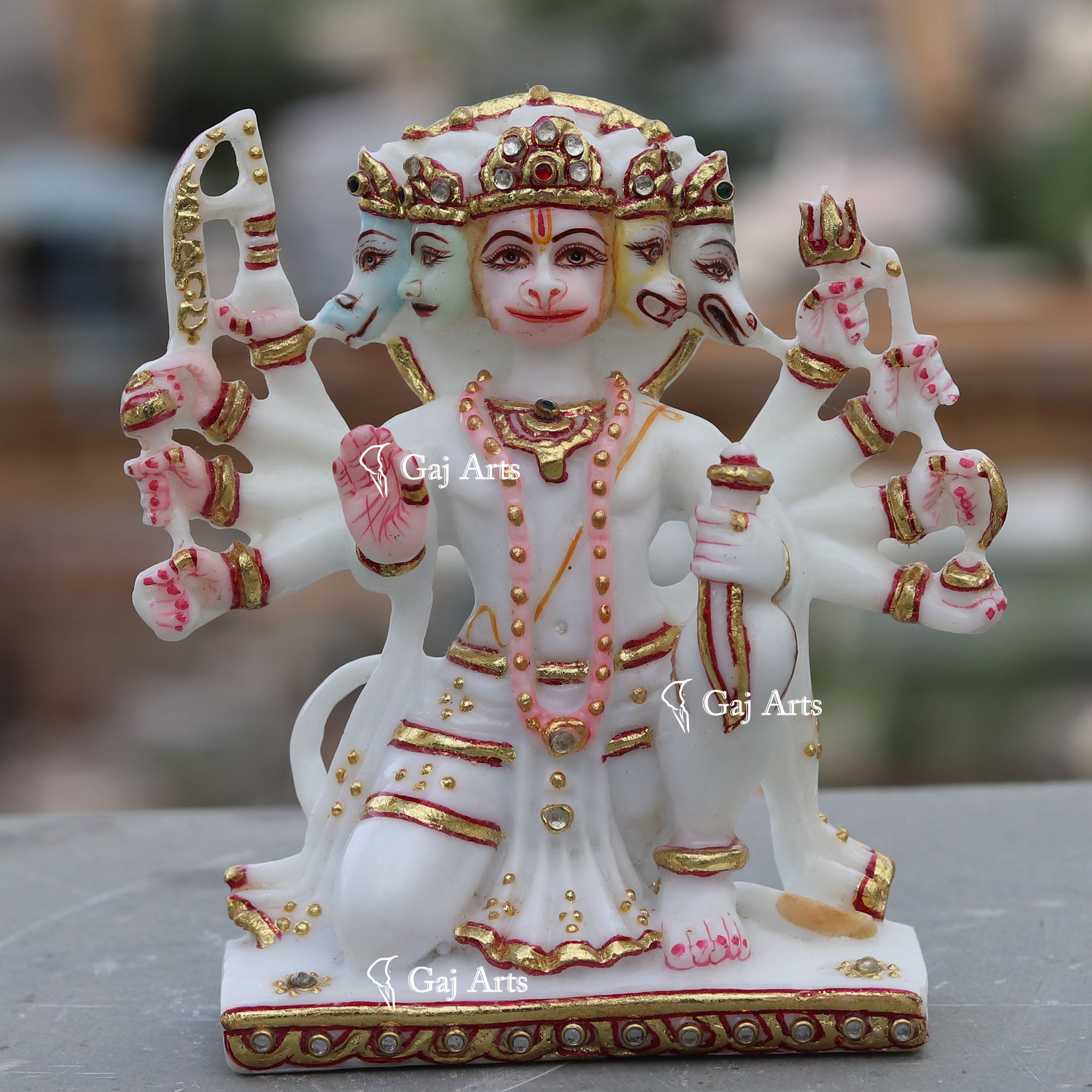 Panchmukhi Hanuman ji 5 Inch