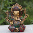 Metal Ganpati 9"