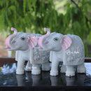 Korean Marble  Elephant Statue | 9 Inch