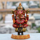 Wooden Ganpati 12"