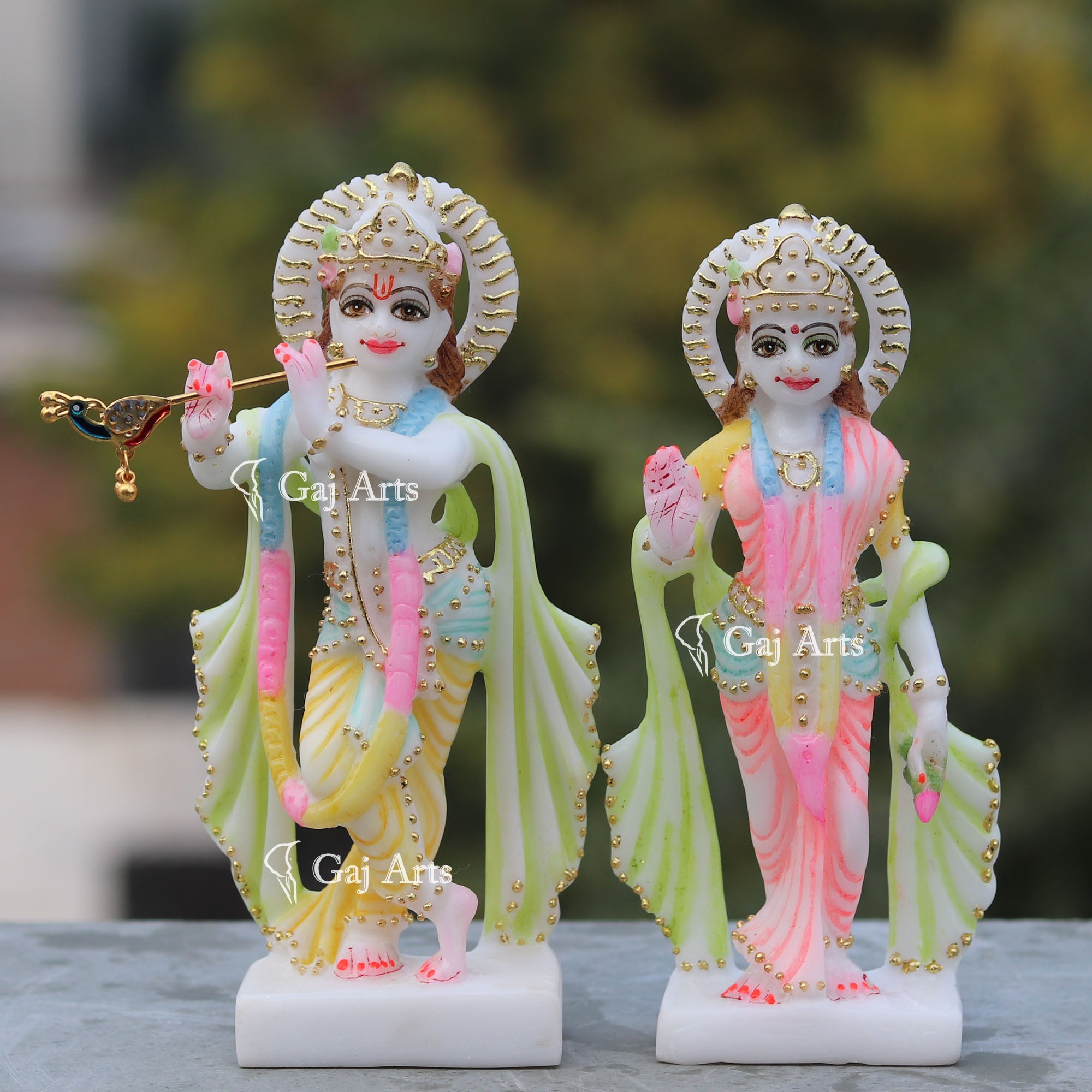Classic Radha Krishna Idol | 7 Inch