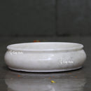 Marble flower bowl 10"