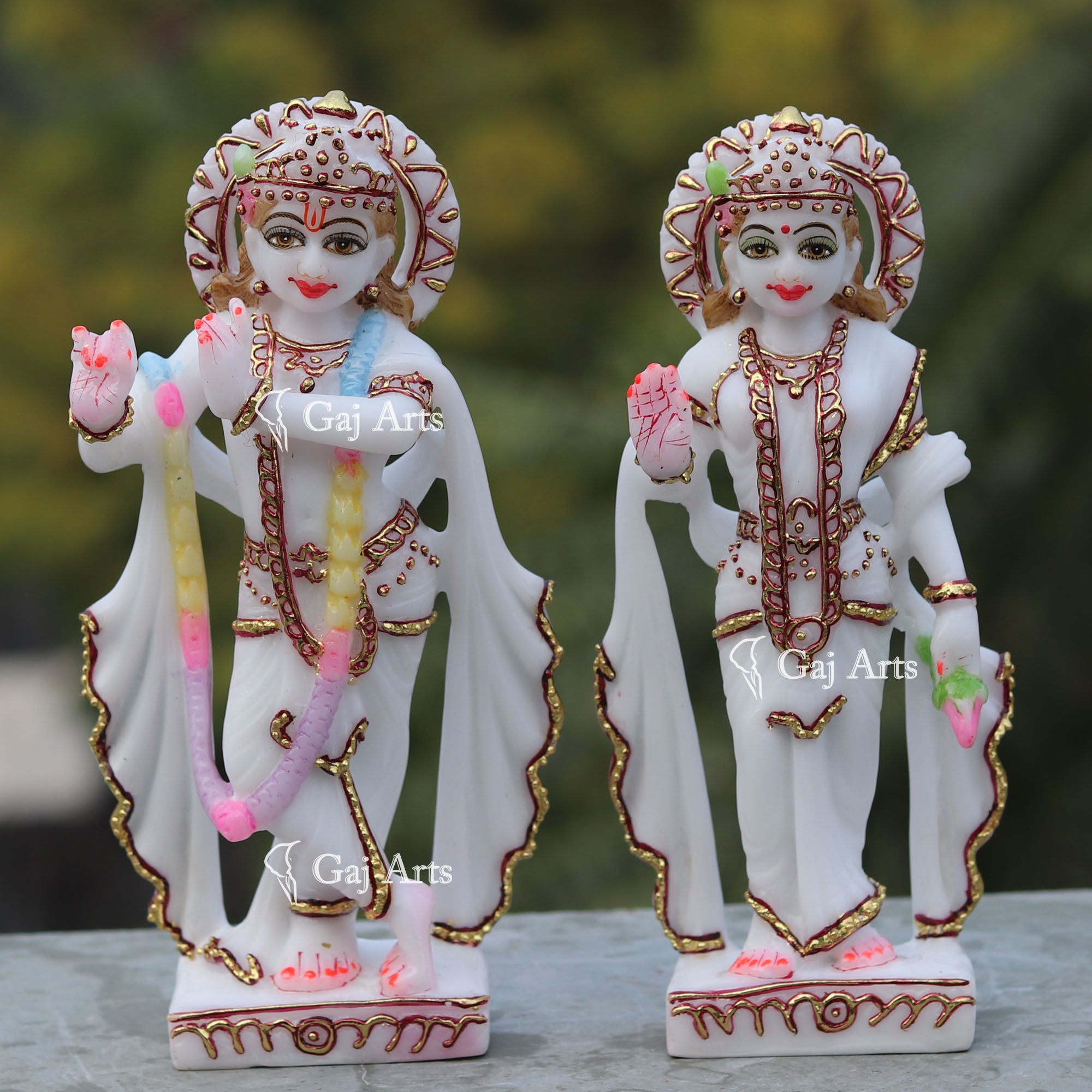 Ethiopia Radha Krishna Idol | 9 Inch