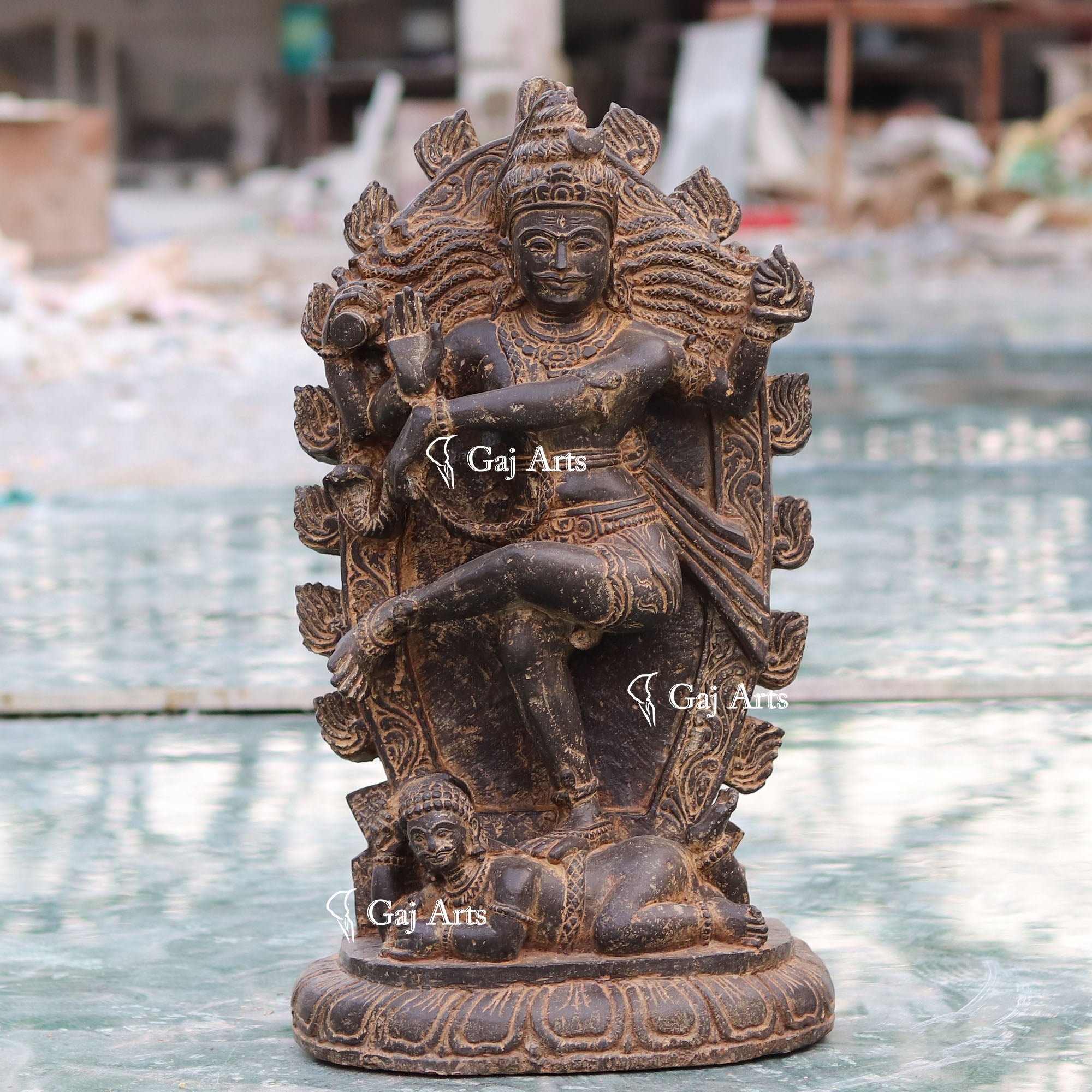 Sandstone Nataraja Statue | 24 Inch