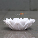 Marble Flower Bowl 8"