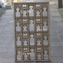 White Marble Jharokha Wall Panel | 60 Inch