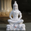 Adiyogi Lord Shiva Marble Statue 11 Inch