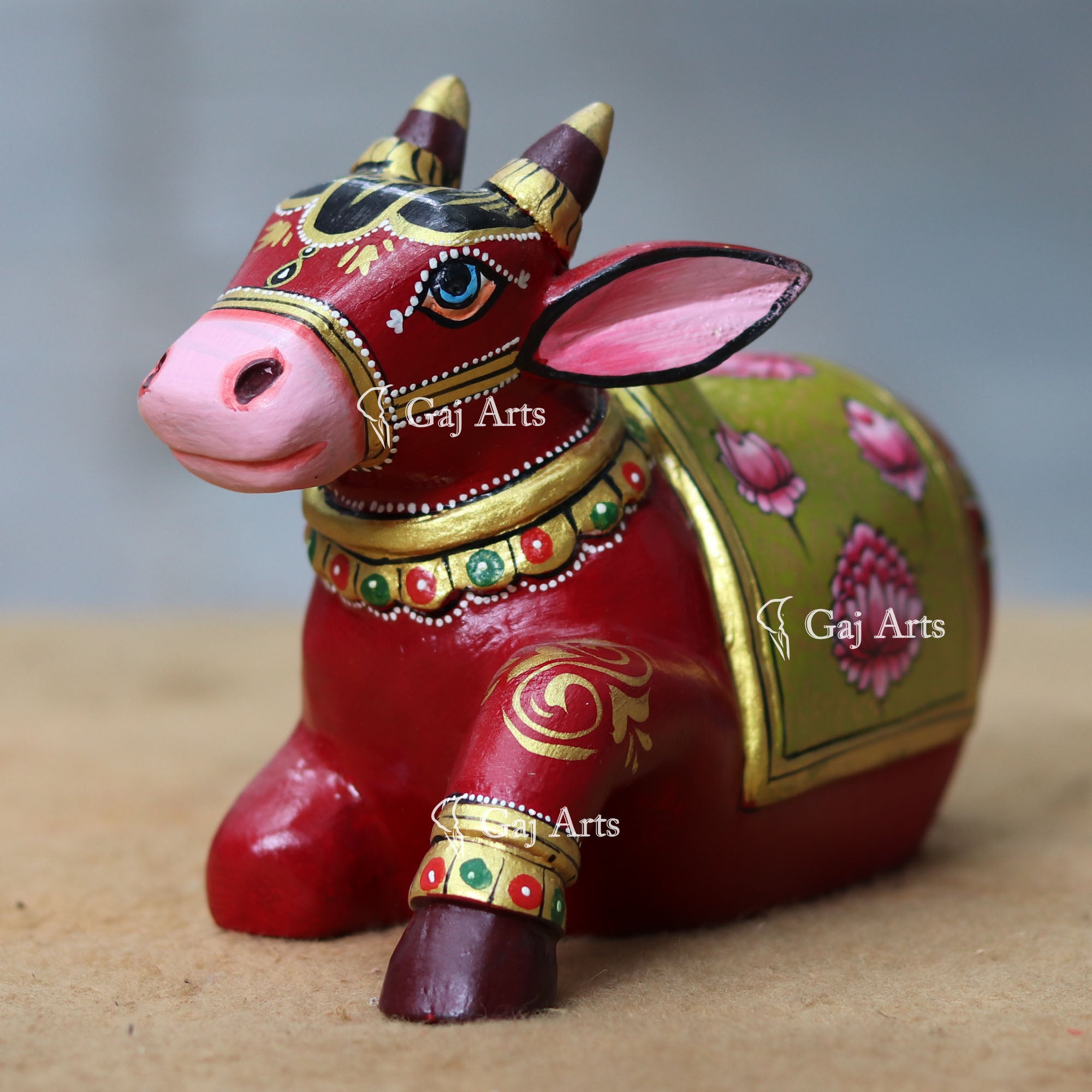 Wooden Nandi 8"
