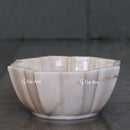 Marble Flower Bowl 12”