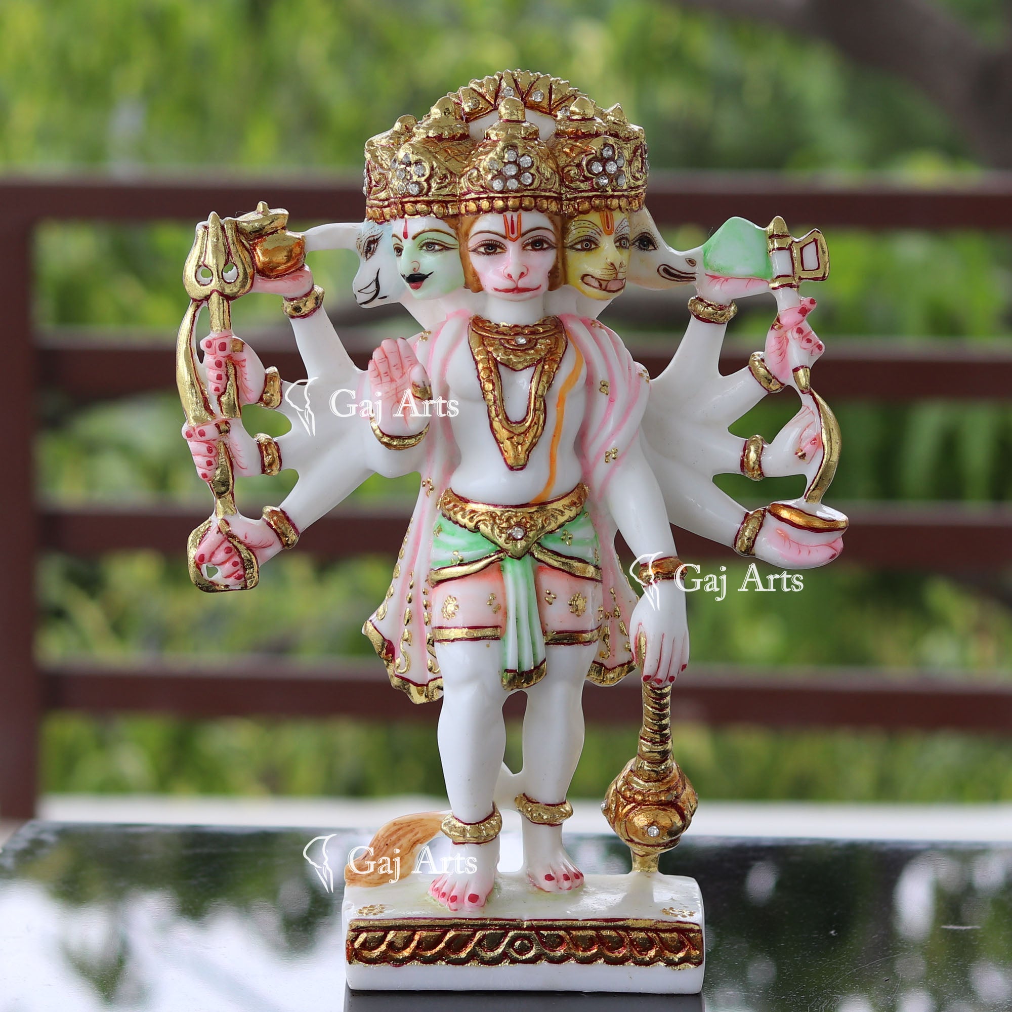 Panchmukhi Hanuman Ji Idol | 12 Inch