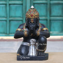 Black Marble Veer Hanuman Ji Idol | 18 Inch