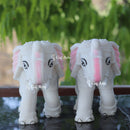 Korean Marble  Elephant Statue | 10 Inch