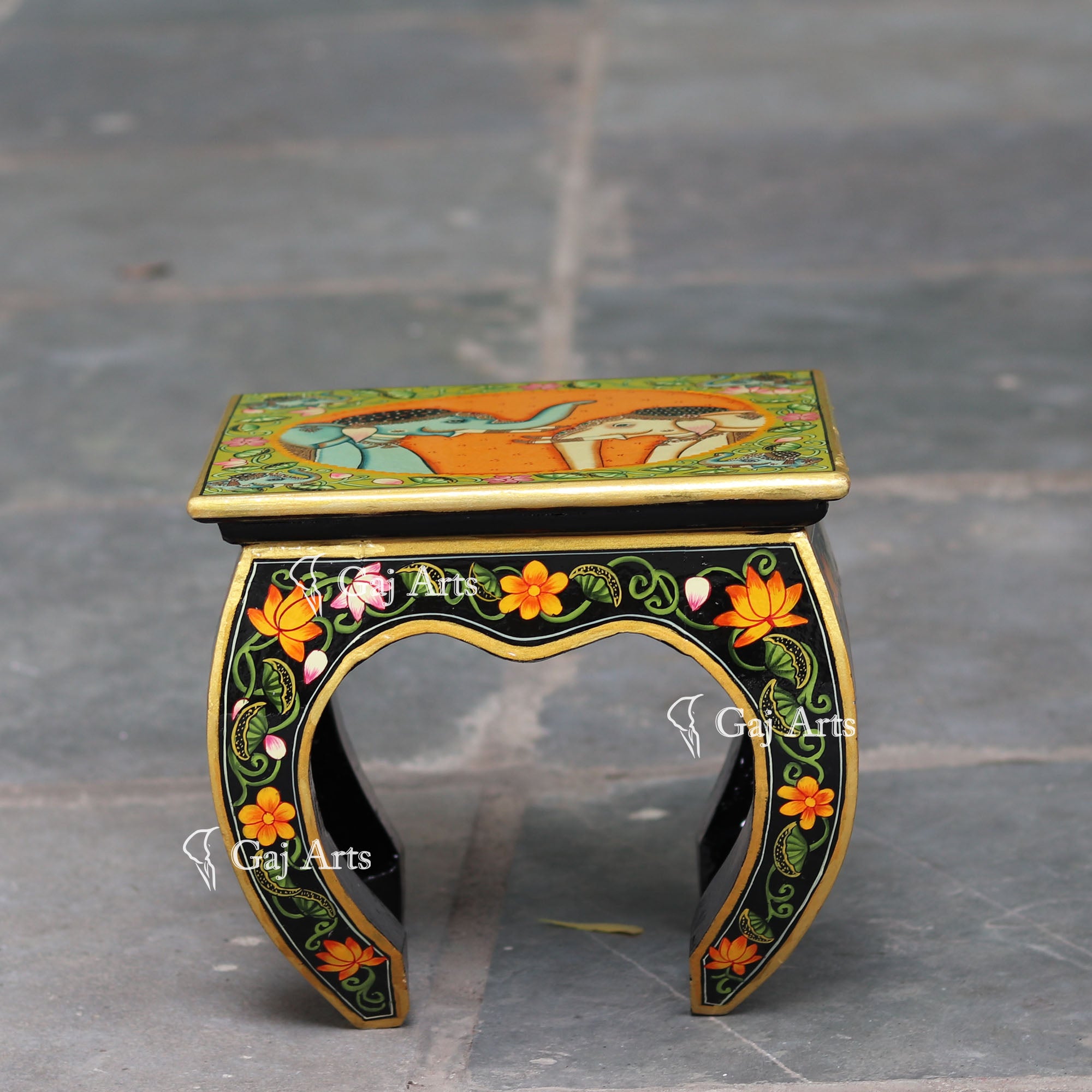 Wooden Chowki 10"