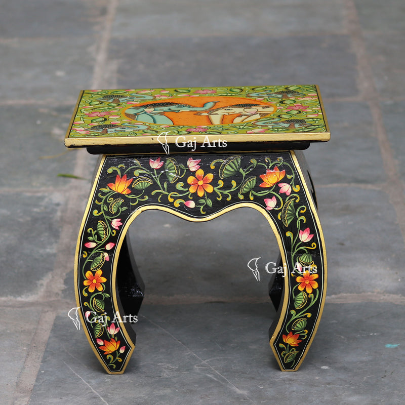 Wooden Chowki  14"