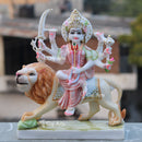Elegant Durga Maa Marble Idol | 18 Inch