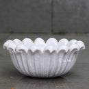 Marble Flower Bowl 12"