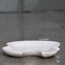 Marble Flower Bowl 12”