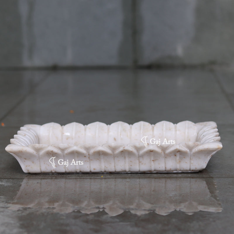 Marble Flower Bowl 15”