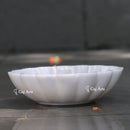 Marble Flower Bowl 9"