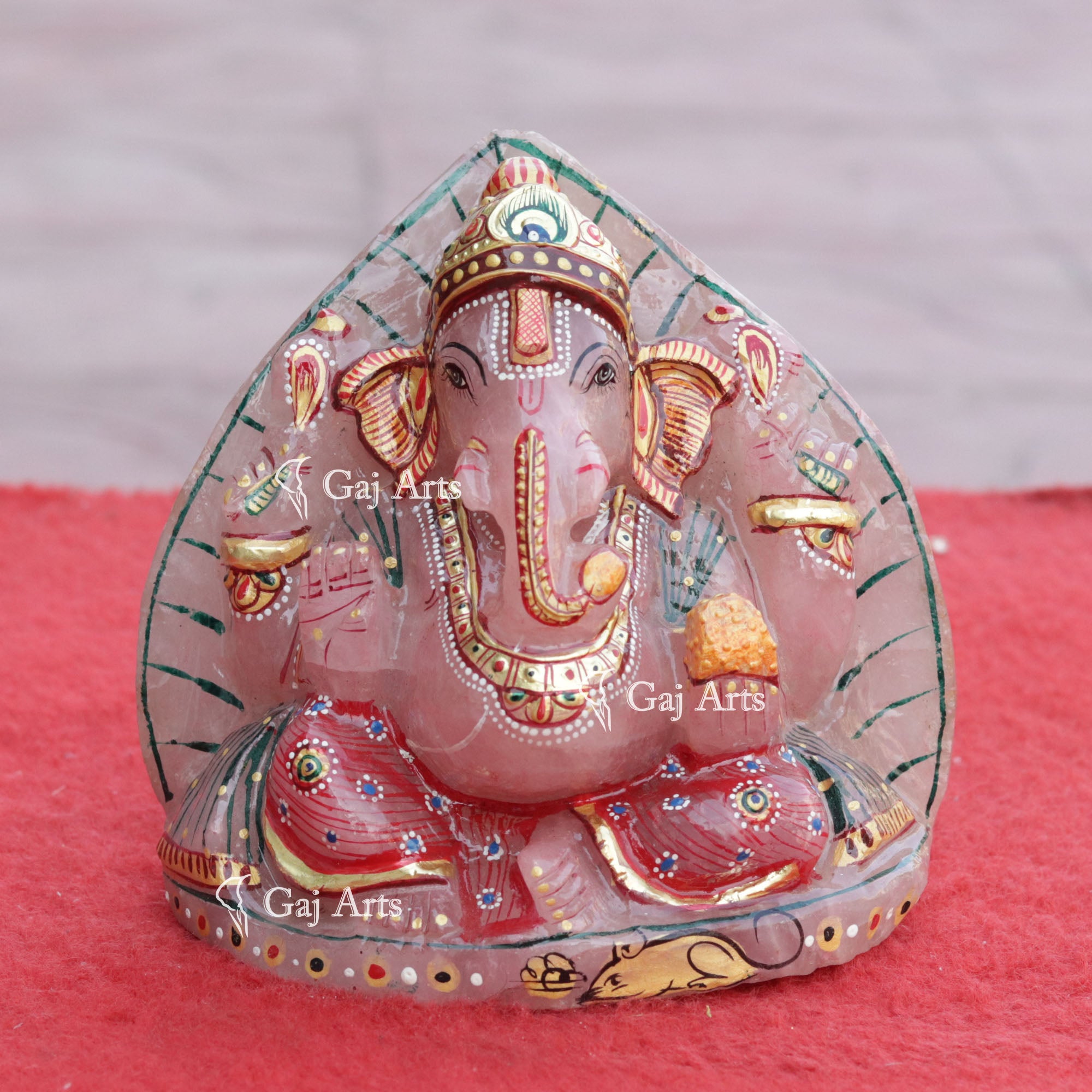 Quartz Ganesh Idol | 5 Inch