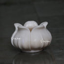 Marble Flower Bowl 6”