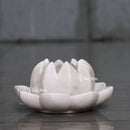 Marble Flower Bowl 9”