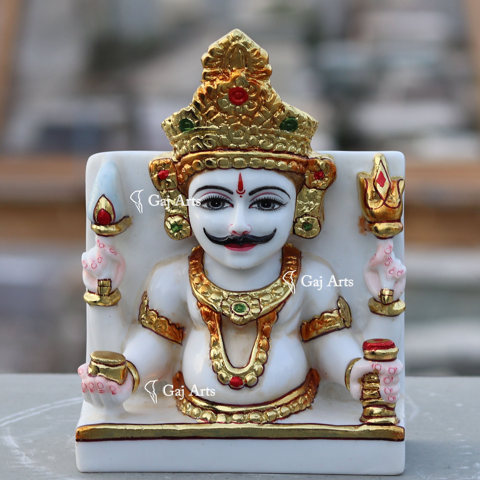 Nakoda Bhairava Ji Idol | 9 Inch