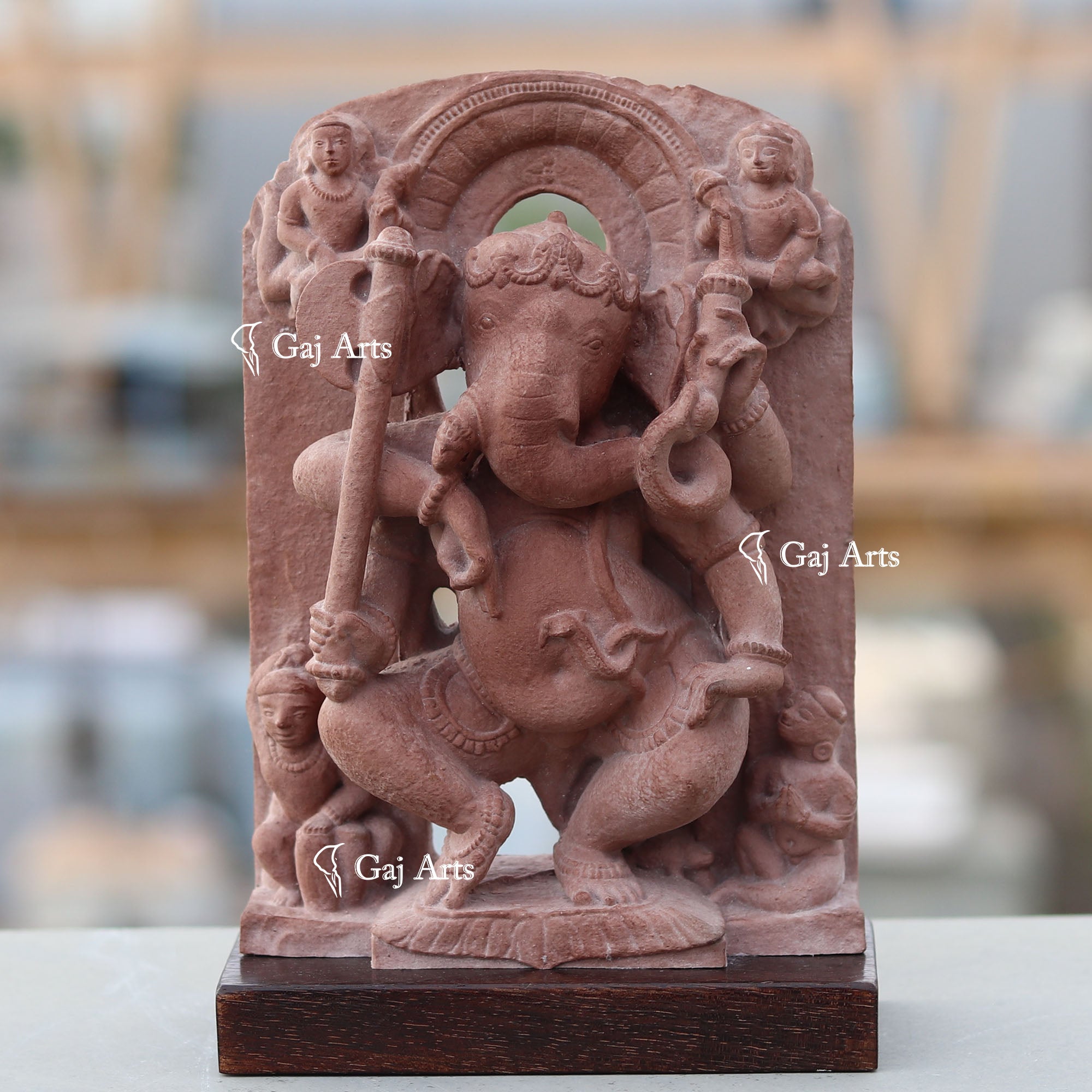 dancing pose Ganesh Murti | 9 Inch