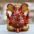 Wooden Ganpati 6"