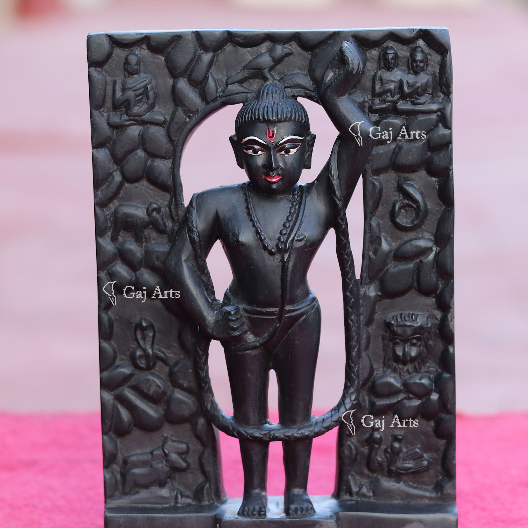 Marble Shreenath Ji Idol | 9 Inch