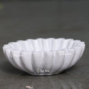 Marble Flower Bowl 6"