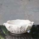 Marble Flower Bowl 9”