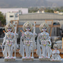 Ethiopia Marble Ram Jodi Idol | 18 Inch