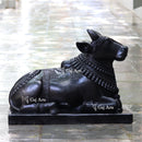Black Marble Nandi Idol | 36 Inch