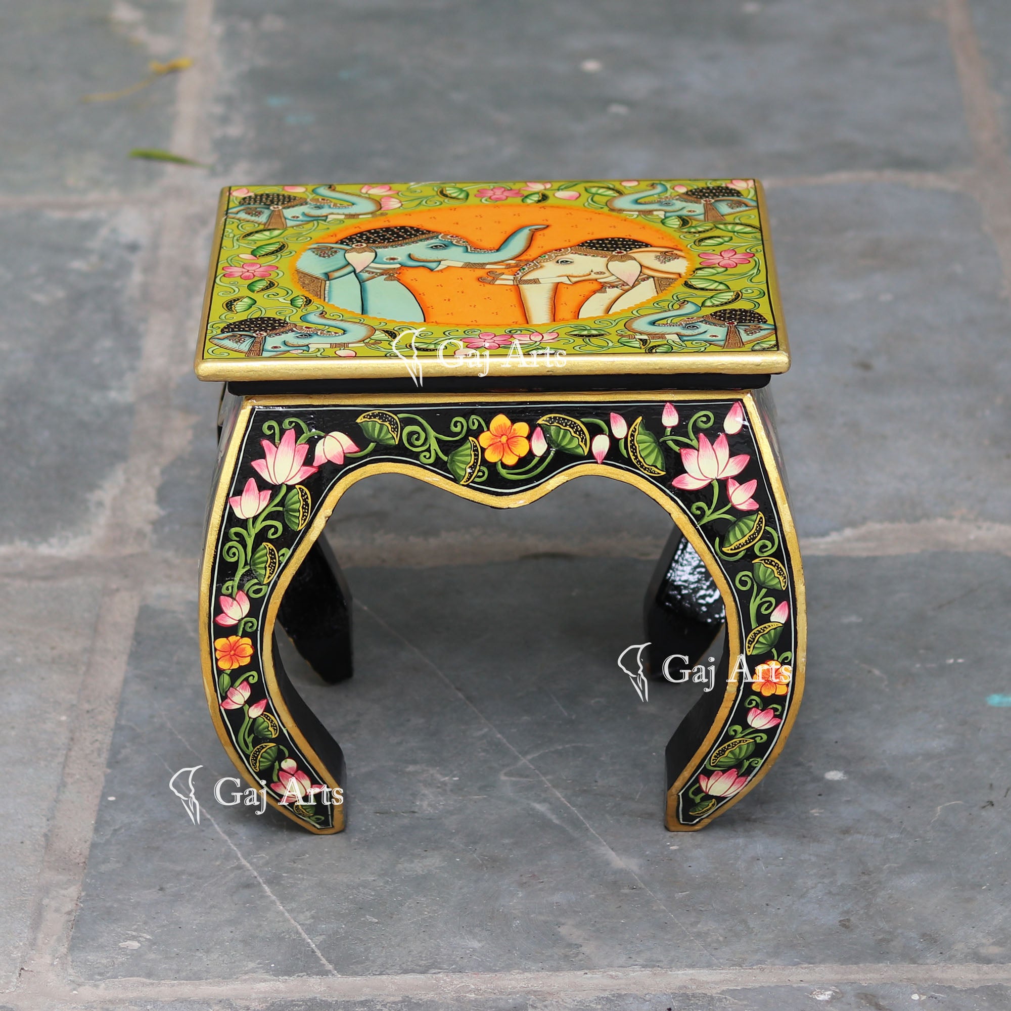 Wooden Chowki 11"
